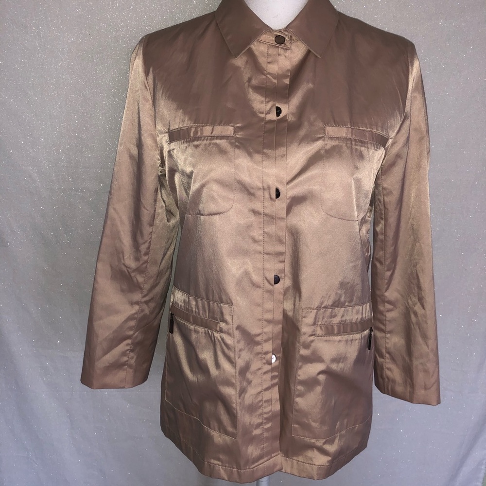 VTG CHANEL Parker Style  Champagne Color jacket small